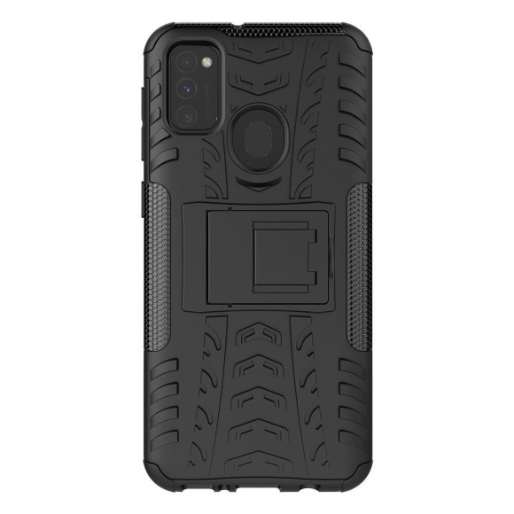 Чехол Hybrid Armor для Samsung Galaxy M30s / Galaxy M21 (черный) Чехол Hybrid Armor для Samsung Galaxy M30s / Galaxy M21 (черный)