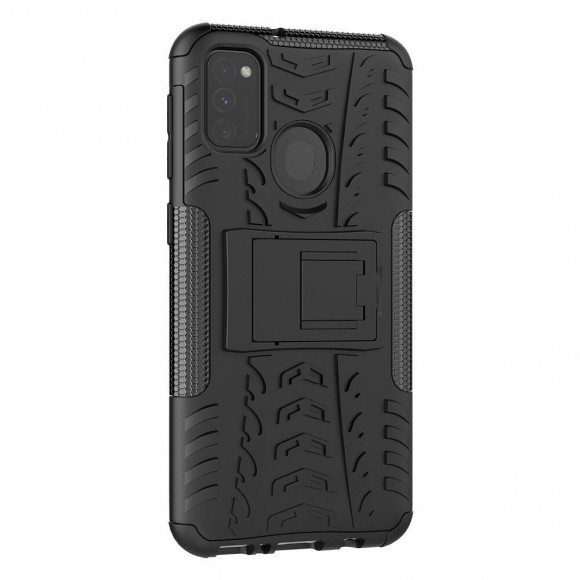 Чехол Hybrid Armor для Samsung Galaxy M30s / Galaxy M21 (черный) Чехол Hybrid Armor для Samsung Galaxy M30s / Galaxy M21 (черный)