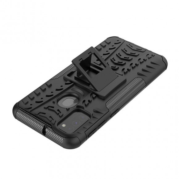 Чехол Hybrid Armor для Samsung Galaxy M30s / Galaxy M21 (черный) Чехол Hybrid Armor для Samsung Galaxy M30s / Galaxy M21 (черный)