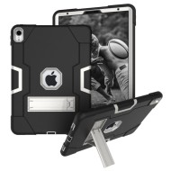 Гибридный TPU чехол для Apple iPad Pro 11 (2018) / iPad Air 4 / iPad Air (2020) (черный + серебряный) Гибридный TPU чехол для Apple iPad Pro 11 (2018) / iPad Air 4 / iPad Air (2020) (черный + серебряный)
