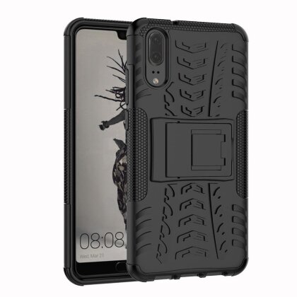 Чехол Hybrid Armor для Huawei P20 (черный)