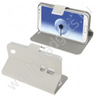 Горизонтальный чехол-flip для Samsung Galaxy S4 / i9500 (белый) Горизонтальный чехол-flip для Samsung Galaxy S4 / i9500 (белый)