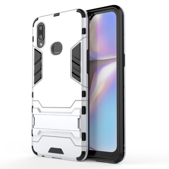 Чехол Duty Armor для Samsung Galaxy A10s (серебряный) Чехол Duty Armor для Samsung Galaxy A10s (серебряный)