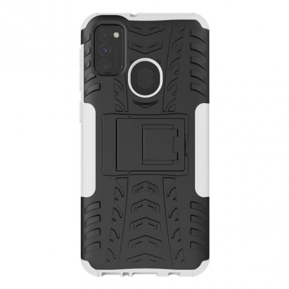 Чехол Hybrid Armor для Samsung Galaxy M30s / Galaxy M21 (черный + белый) Чехол Hybrid Armor для Samsung Galaxy M30s / Galaxy M21 (черный + белый)