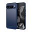 Чехол-накладка Carbon Fibre для Google Pixel 9 Pro XL (темно-синий)