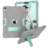 Гибридный TPU чехол для Apple iPad Pro 11 (2018) / iPad Air 4 / iPad Air (2020) (серый + зеленый) Гибридный TPU чехол для Apple iPad Pro 11 (2018) / iPad Air 4 / iPad Air (2020) (серый + зеленый)