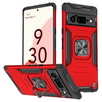 Чехол-накладка Shock-Absorption для Google Pixel 6 Pro (красный)