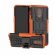Чехол Hybrid Armor для OnePlus 6T (черный + оранжевый)
