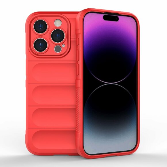 Чехол Magic Shield для iPhone 15 Pro Max (красный)