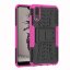 Чехол Hybrid Armor для Huawei P20 (черный + розовый)