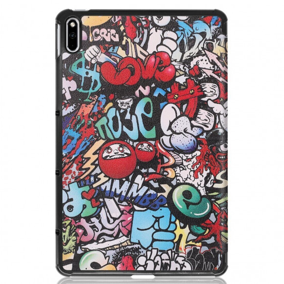 Чехол Smart Case для Huawei MatePad 10.4 (Graffiti) Чехол Smart Case для Huawei MatePad 10.4 (Graffiti)