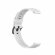 Силиконовый ремешок для Huawei Watch Fit Mini и часов с креплением 16мм (белый)