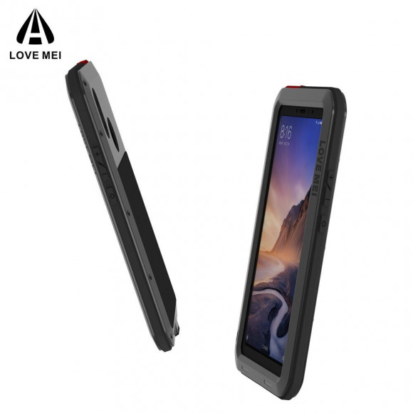 Гибридный чехол LOVE MEI для Xiaomi Mi Max 3 (желтый) Гибридный чехол LOVE MEI для Xiaomi Mi Max 3 (желтый)