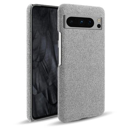 Тканевый чехол для Google Pixel 8 Pro (светло-серый)