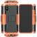 Чехол Hybrid Armor для Xiaomi Redmi 9A (черный + оранжевый)