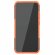 Чехол Hybrid Armor для Xiaomi Redmi 9A (черный + оранжевый)