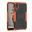Чехол Hybrid Armor для Huawei P20 (черный + оранжевый)