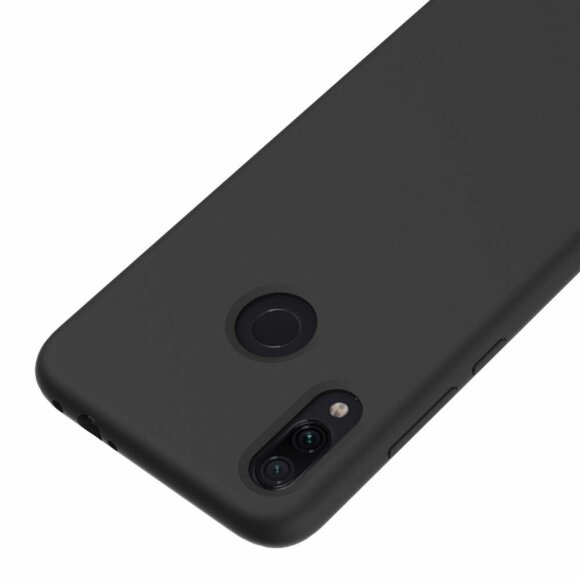 Силиконовый чехол Mobile Shell для Xiaomi Redmi Note 7 / Redmi Note 7 Pro (черный)