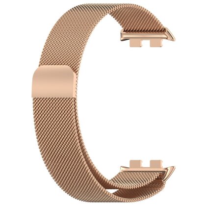 Миланский сетчатый браслет для Honor Band 9 (розовое золото)