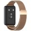 Миланский сетчатый браслет для Honor Band 9 (розовое золото)