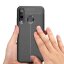 Чехол-накладка Litchi Grain для Huawei P Smart+ (Plus) 2019 / Enjoy 9s / Honor 10i (темно-синий)
