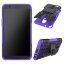 Чехол Hybrid Armor для LG Stylus 3 M400DY (черный + фиолетовый)