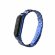 Стальной браслет для Xiaomi Mi Band 3 (голубой)