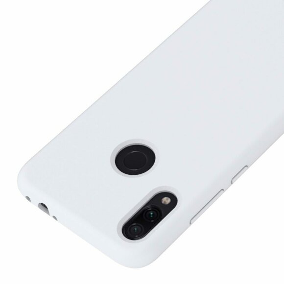 Силиконовый чехол Mobile Shell для Xiaomi Redmi Note 7 / Redmi Note 7 Pro (белый)