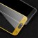 Защитное стекло 3D для Samsung Galaxy A3 (2017) SM-A320F (золотой)