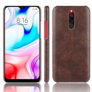 Кожаная накладка-чехол для Xiaomi Redmi 8 (коричневый) Кожаная накладка-чехол для Xiaomi Redmi 8 (коричневый)