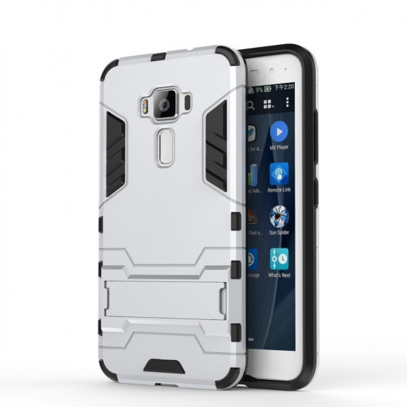 Чехол Duty Armor для ASUS Zenfone 3 ZE520KL (серебряный) Чехол Duty Armor для ASUS Zenfone 3 ZE520KL (серебряный)