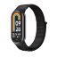 Нейлоновый ремешок для Xiaomi Mi Smart Band 8, Xiaomi Mi Band 8 (черный)