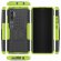 Чехол Hybrid Armor для Xiaomi Mi Note 10 / Mi Note 10 Pro / Mi CC9 Pro (черный + зеленый)
