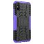 Чехол Hybrid Armor для Xiaomi Redmi 9A (черный + фиолетовый)