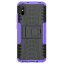 Чехол Hybrid Armor для Xiaomi Redmi 9A (черный + фиолетовый)