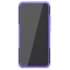 Чехол Hybrid Armor для Xiaomi Redmi 9A (черный + фиолетовый)