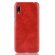 Кожаная накладка-чехол для Huawei Y6 Pro (2019) (красный)