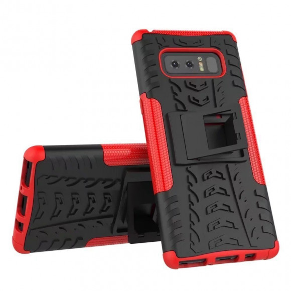 Чехол Hybrid Armor для Samsung Galaxy Note 8 (черный + красный) Чехол Hybrid Armor для Samsung Galaxy Note 8 (черный + красный)