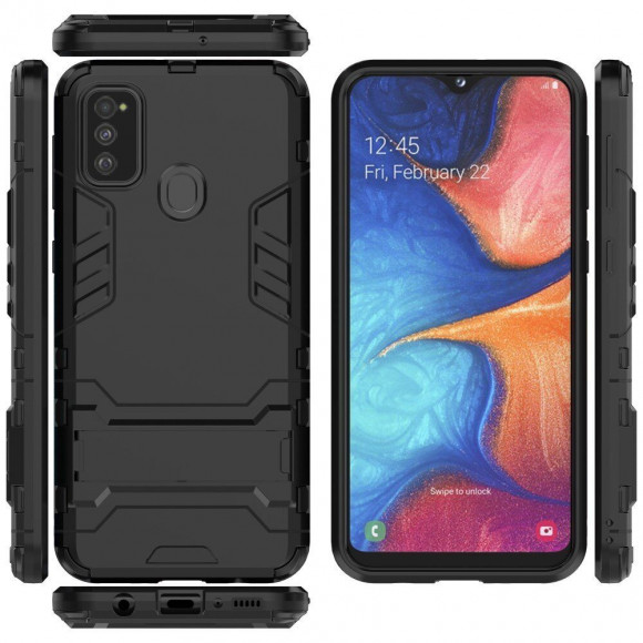 Чехол Duty Armor для Samsung Galaxy M30s / Galaxy M21 (черный) Чехол Duty Armor для Samsung Galaxy M30s / Galaxy M21 (черный)