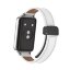 Кожаный ремешок с магнитной застежкой для Honor Band 9 (белый)