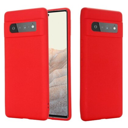 Силиконовый чехол Mobile Shell для Google Pixel 6 Pro (красный)