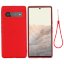 Силиконовый чехол Mobile Shell для Google Pixel 6 Pro (красный)