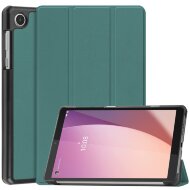 Планшетный чехол для Lenovo Tab M8 (4th Gen), TB-300FU, TB-300XU (темно-зеленый)