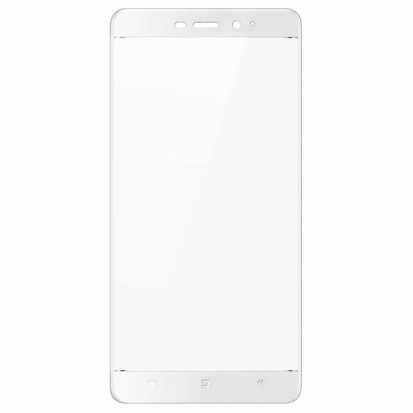 Защитное стекло 3D для Xiaomi Redmi 4 (белый)