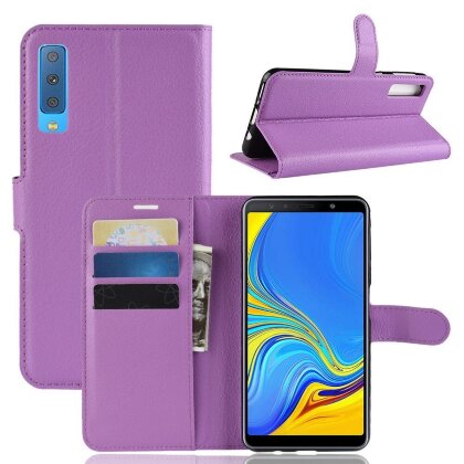 Чехол для Samsung Galaxy A7 (2018) (фиолетовый)
