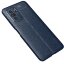 Чехол-накладка Litchi Grain для Xiaomi Mi 11i / Redmi K40 / Redmi K40 Pro / Xiaomi Poco F3 (темно-синий)