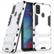 Чехол Duty Armor для Samsung Galaxy M30s / Galaxy M21 (серебряный) Чехол Duty Armor для Samsung Galaxy M30s / Galaxy M21 (серебряный)