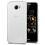 Нескользящий чехол для LG K5 X220DS (прозрачный)