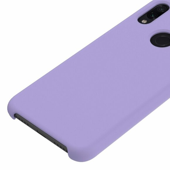 Силиконовый чехол Mobile Shell для Xiaomi Redmi Note 7 / Redmi Note 7 Pro (фиолетовый)