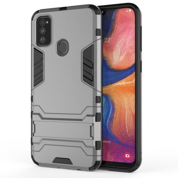 Чехол Duty Armor для Samsung Galaxy M30s / Galaxy M21 (серый) Чехол Duty Armor для Samsung Galaxy M30s / Galaxy M21 (серый)